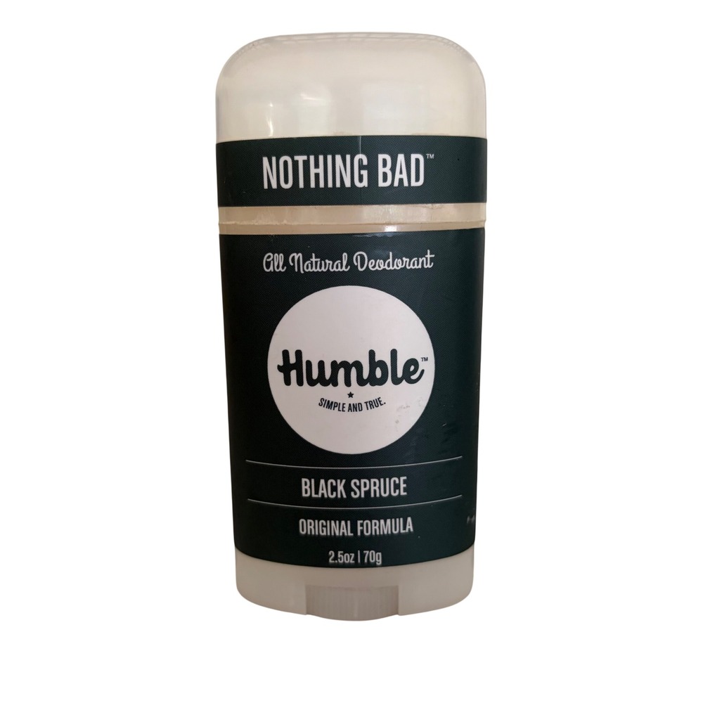 Humble Brands Black Spruce Natural Deodorant 2.5 oz New